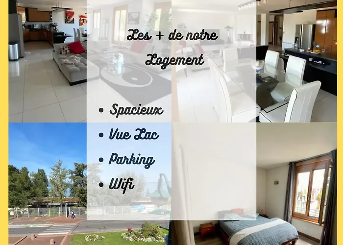 Magnifique T3 Spacieux De 150 M Carres Vue Leman *